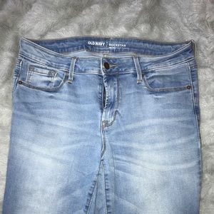 Mid-Rise Rockstar Skinny Jeans